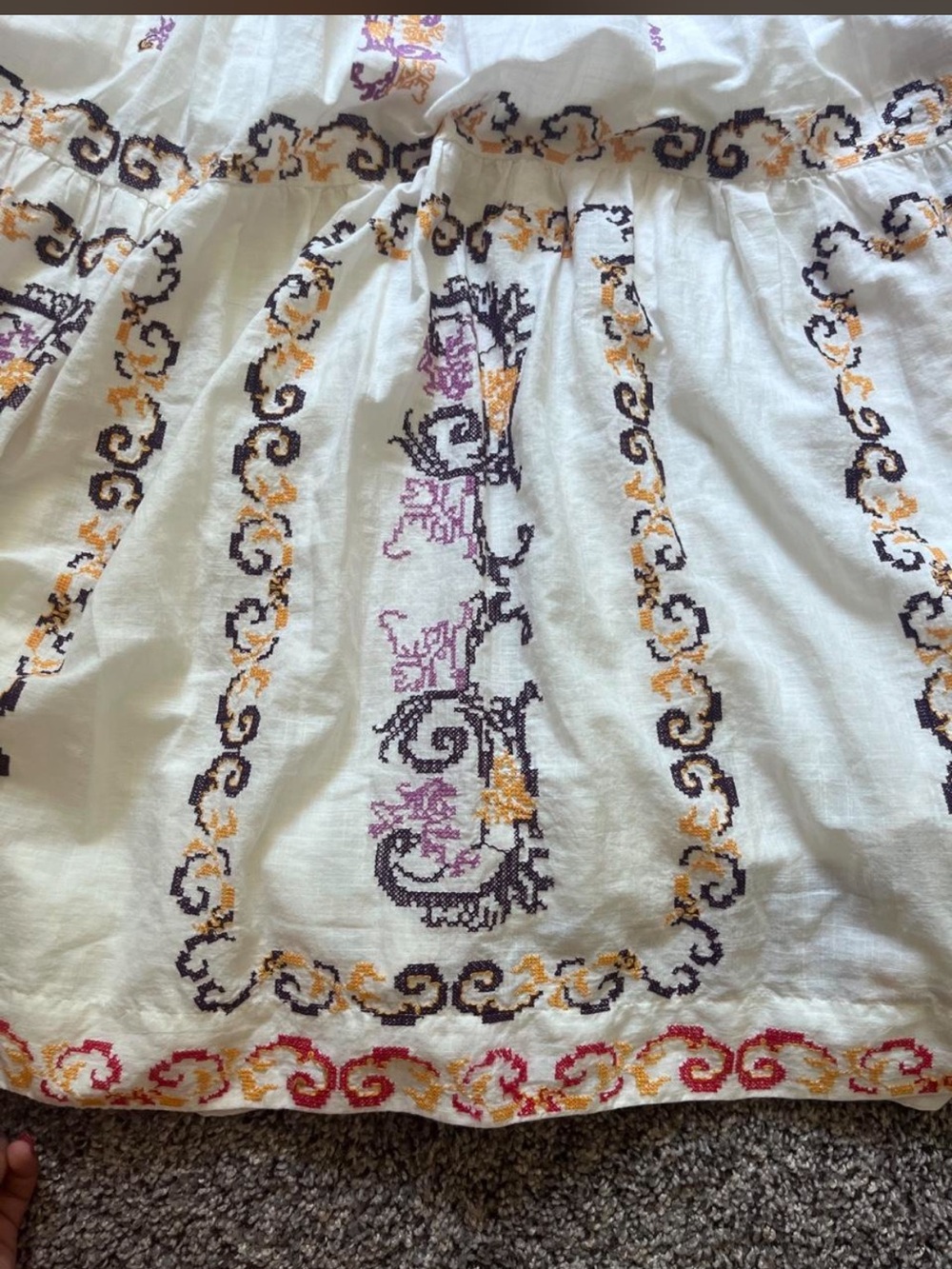 Medallion Halter Maxi Dress Anthropologie - Picture 7 of 8